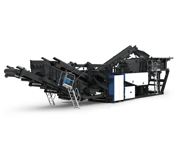 Модульная станция ударного дробления